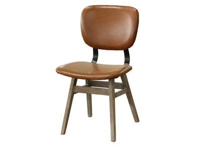 Lamarthe Dining Chair - Tan Brown - Set of Two
