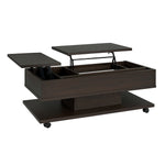 Ishana Dual Lift-Top Coffee Table - Espresso