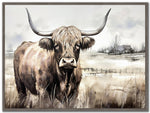 Country Guardian Wall Art - Brown - 36 X 48