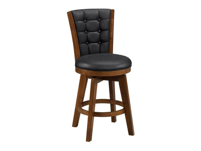 Medford Counter Stool - Black, Brown - Set of Two