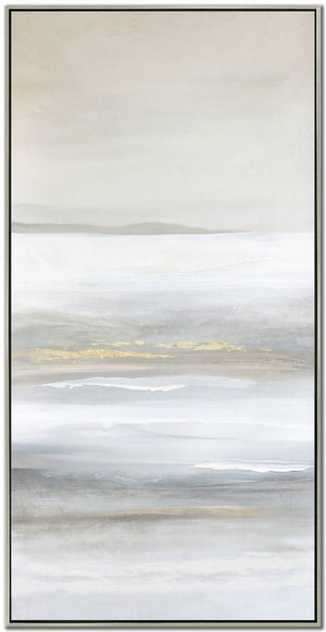 Gilded Drift II Wall Art - Beige - 48 X 24