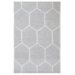 Joris Geometric Rug - 5' x 8' - Grey
