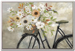 Springtime Delivery Wall Art - Multi-Colour - 30 X 45