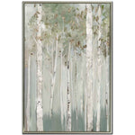 Ivory Woods I Wall Art - White - 45 X 30