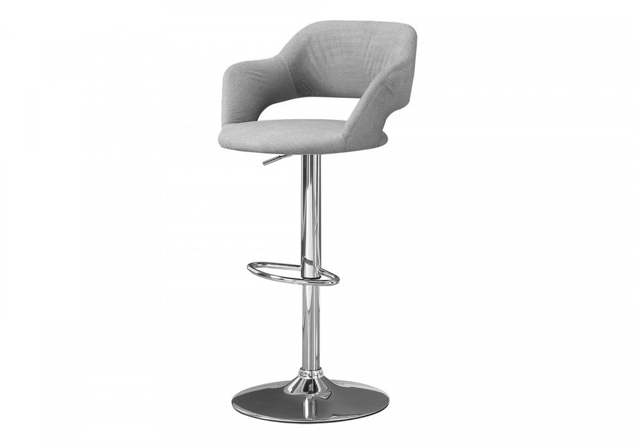 Husdon Bar Stool - Grey