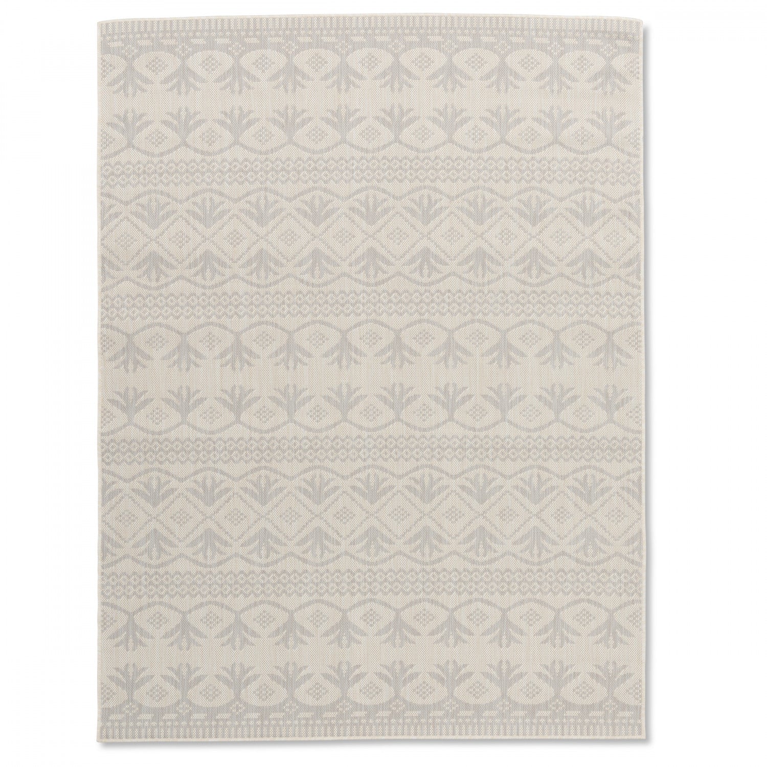 Cabana Modern Indoor/Outdoor Rug - 6' x 9' - Grey