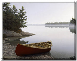 Lone Paddle Wall Art - Neutral - 22 X 28