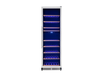 Forno Avellino 24" Stainless Steel 44 Bottle Dual Zone Wine Cellar (16 Cu. Ft.) - FWCDR6603-24S