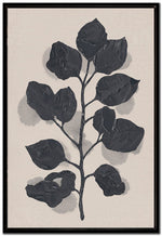 Shadow Botanica II Art - Black - 36 X 24