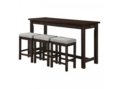 Tyon Dining Room Package - Espresso - 4-Piece Set
