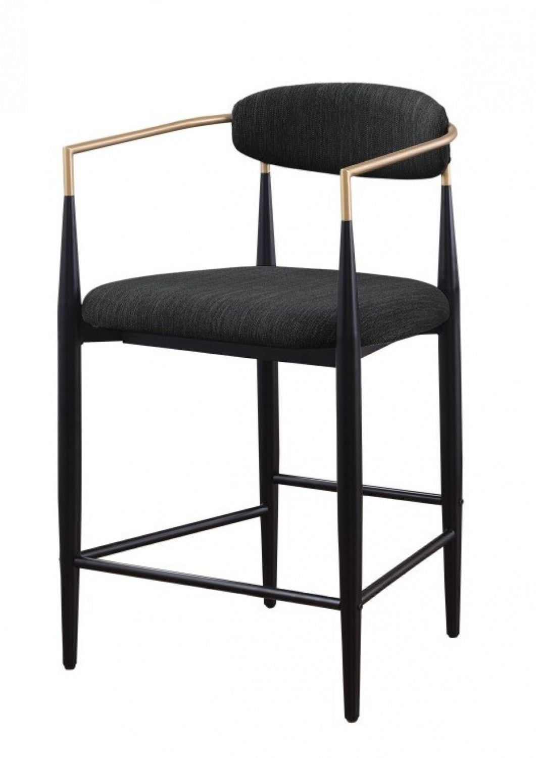 Mykos Bar Stool - Black - Set of Two