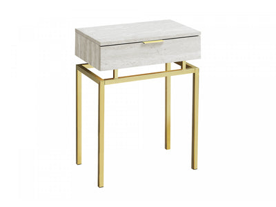 Tula Side Table - Beige