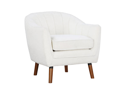 Calypso Accent Chair - White