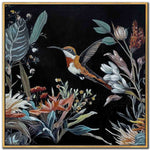 Midnight Nectar II Wall Art - Multi-Colour - 30 X 30