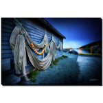 Nets At Rest Wall Art - Blue - 30 X 45