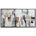 Modern Layers Wall Art - Neutral - 28 X 56
