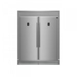 Forno Rizzuto 56" Stainless Steel 2-piece Convertible Refrigerator/Freezer (27.6 Cu. Ft.) - FFFFD1933-60S