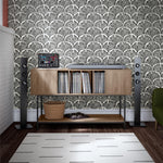 Cooper Media Credenza/DJ Stand - Walnut