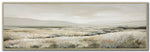 Fields of Whisper Wall Art - Grey/Beige - 20 X 60