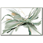 Emerald Burst Wall Art - Green - 32 X 48