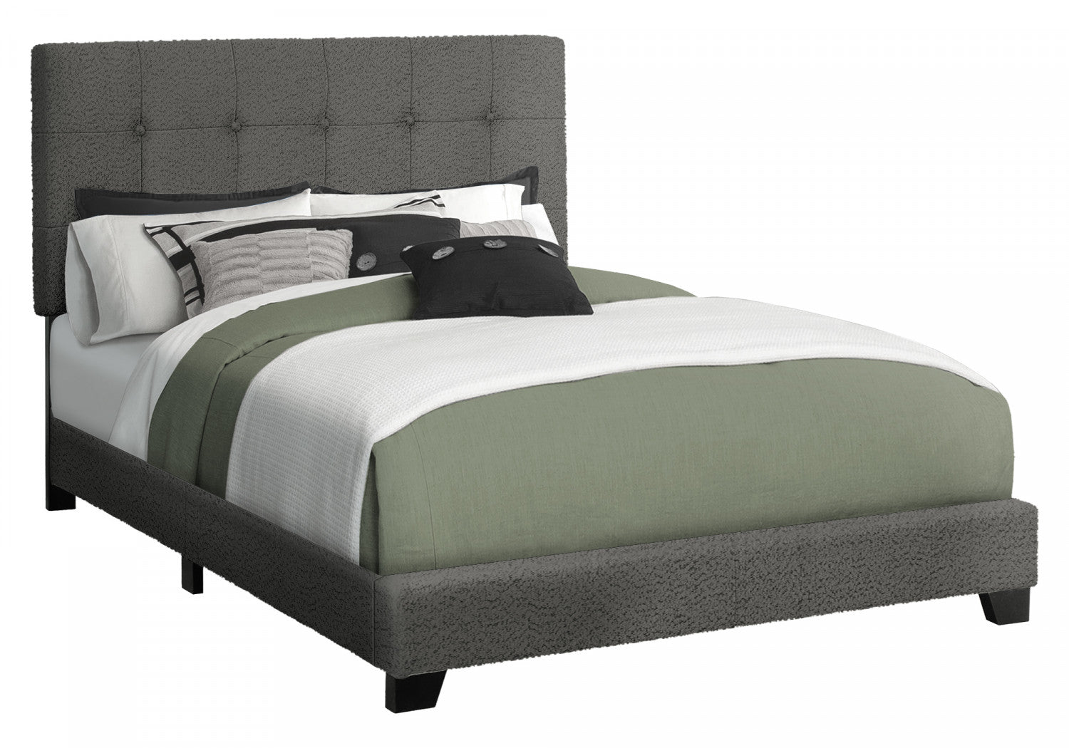 Gwendolyn Full Bed - Dark Grey