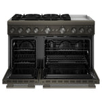 KitchenAid Black Ore Slide-In Range (6 cu. ft.) - KFDD948SBE