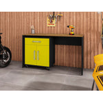 Lunde Garage Work Station - Matte Black/Yellow - Set of 2