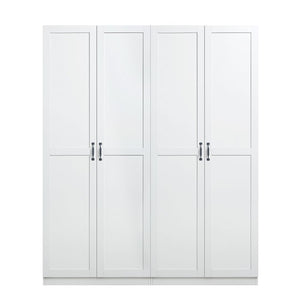 Klinte Storage Closet - White - Set of 2