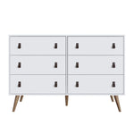 Torsted Dresser and Night Table Set - White