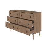 Torsted Dresser and Night Table Set - Nature