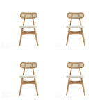 Oliver Dining Chair - Nature/Oatmeal - Set of 4