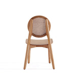 Koldby Round Dining Chair - Nature Cane - Set of 4