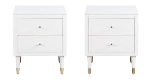 Anderup Nightstand - White - Set of 2