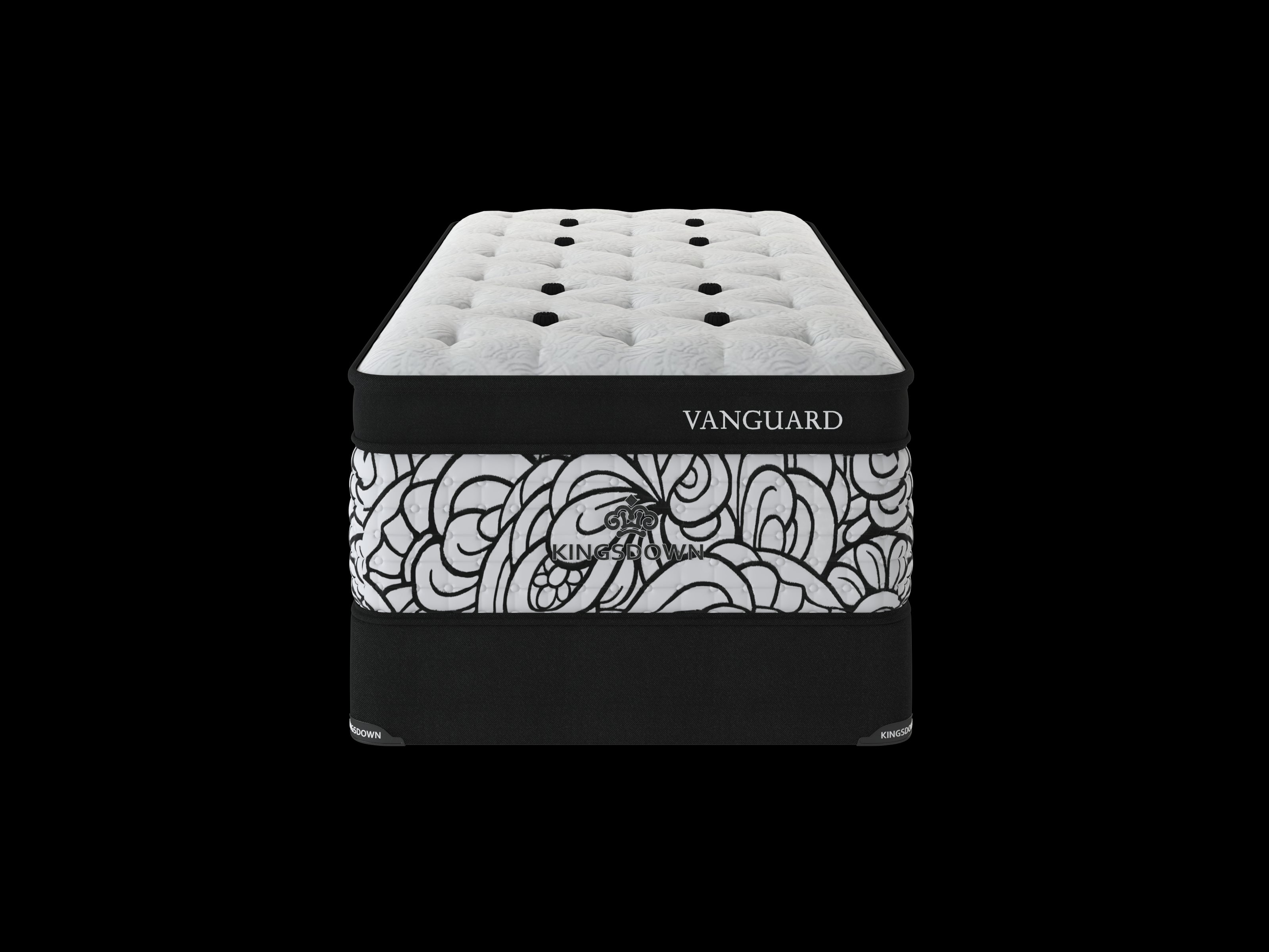 Kingsdown Vanguard Medium Euro Top Twin XL Mattress and Boxspring Set