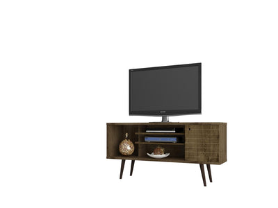 Lekedi 53" TV Stand - Rustic Brown