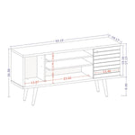 Lekedi 53" TV Stand - Rustic Brown
