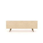 Lekedi 63" TV Stand - White/3D Brown Print