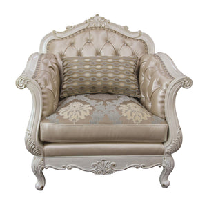 Dauphine Accent Chair - Pearl White