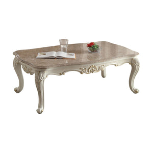 Dauphine Coffee Table - Marble Pearl