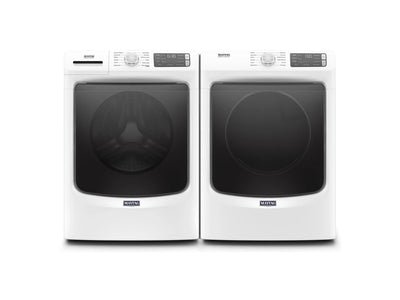 Maytag White Front-Load Washer (5.5 cu. ft.) & Electric Dryer (7.3 cu. ft.) - MHW6630HW/YMED6630HW