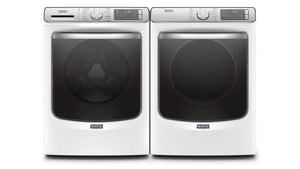 Maytag White Front-Load Washer (5.8 cu. ft.) & Electric Dryer (7.3 cu. ft.) - MHW8630HW/YMED8630HW