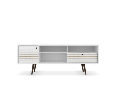 Lekedi 71" TV Stand - White