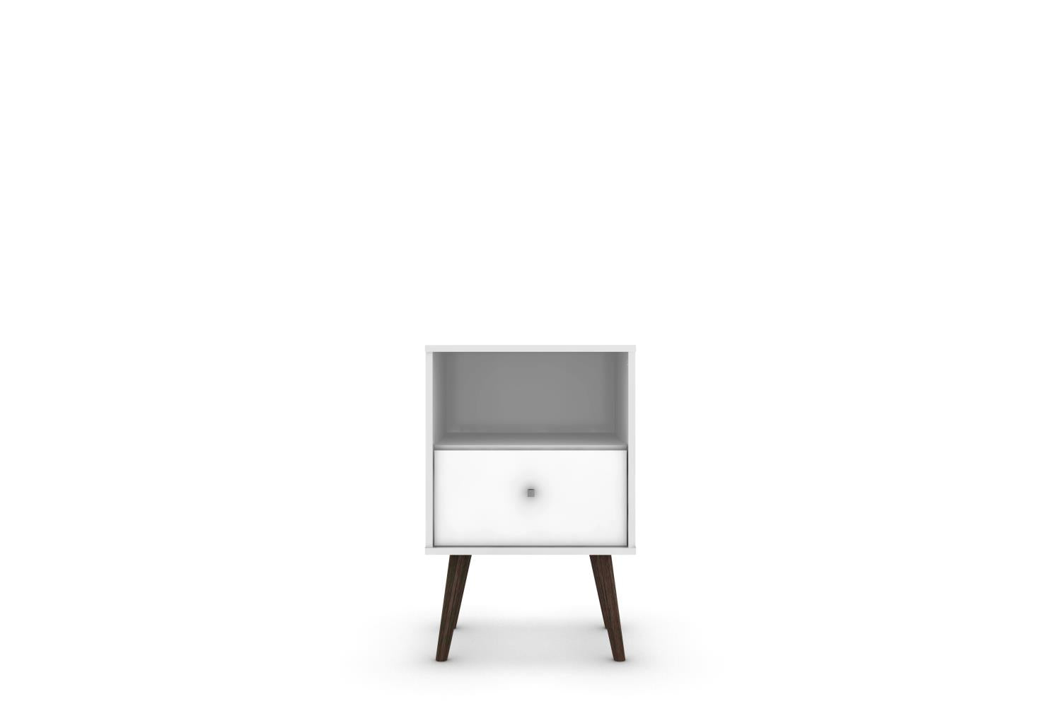 Lekedi I Night Table - White