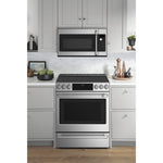 Café™ Stainless Steel 30" Smart Slide-In, Front-Control, Induction and Convection Range with In-Oven Camera (5.7 Cu. Ft) - CHS90XP2MS1