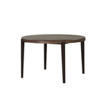 Arabella 5-Piece Round Dining Set - Black, Brown