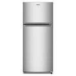 Whirlpool 28.5" 16.0 Cu. Ft. Fingerprint-Resistant Stainless Steel Top Freezer Refrigerator – WRTX3316TZ