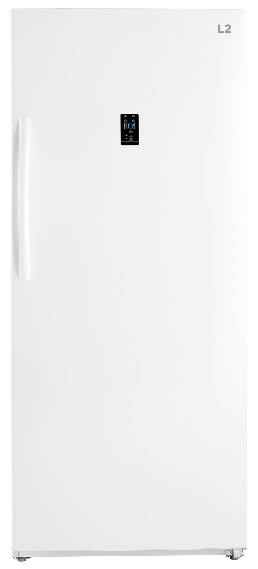 L2 White Upright Freezer and Convertible Fridge (21 Cu. Ft) - LRU21B6AWW