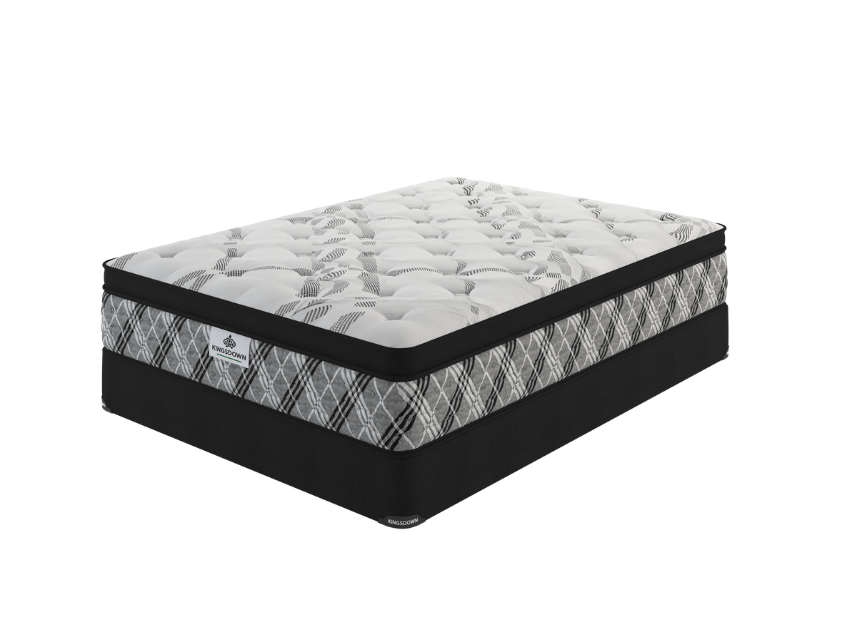 Kingsdown Mila Medium Queen Mattress and Boxspring Set | Leon's