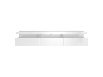 Mabu VI Half Floating Entertainment Centre - White