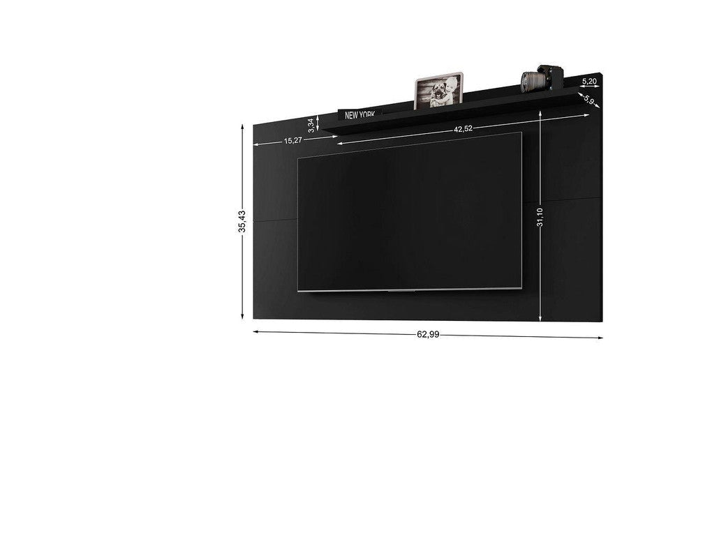 Lekedi 63" TV Panel - Black